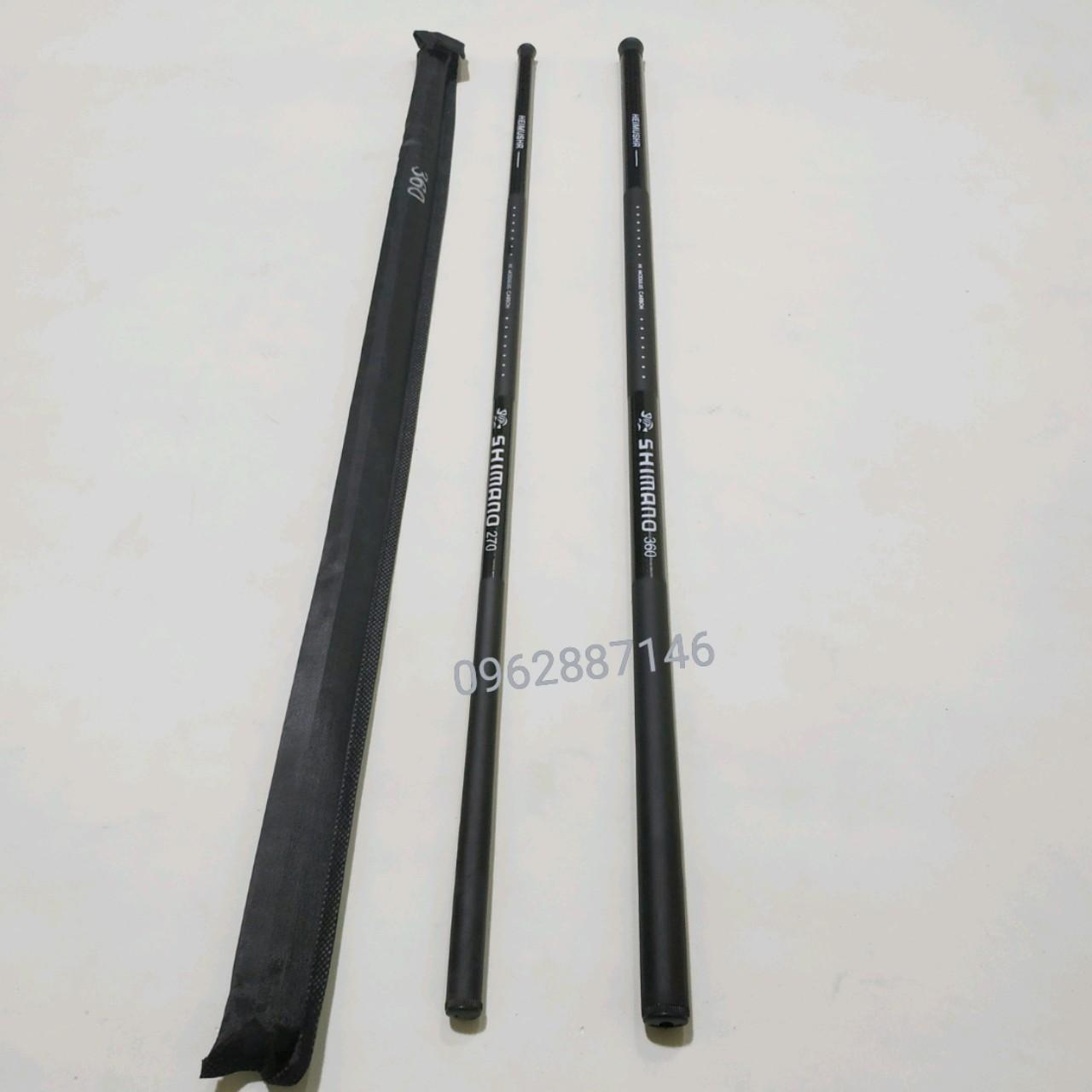 combo 2 cần câu tay shimanoo 3h 3m6 catbon