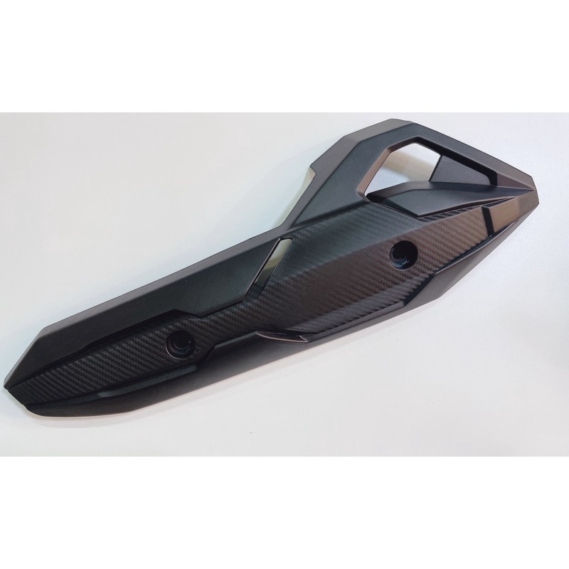 Ốp pô, che pô Ab Airblade đời 2010-2020 màu đen nhám lắp như zin theo xe