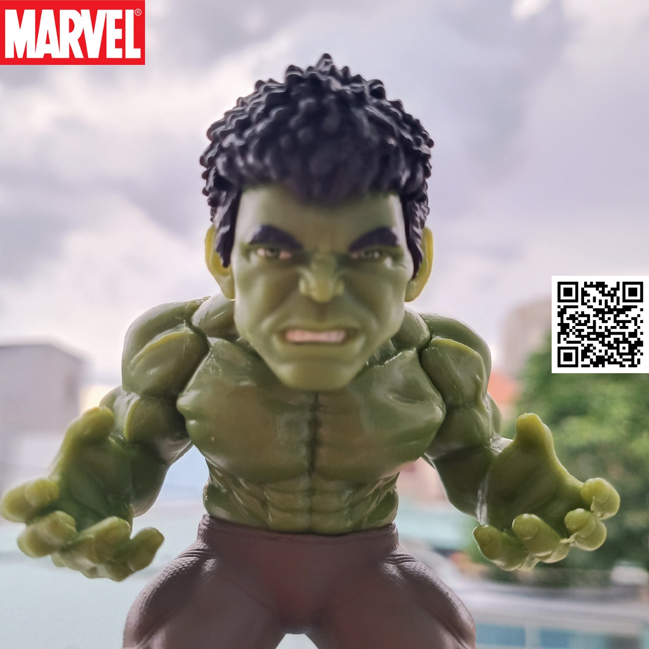 M&ocirc h&igravenh Hulk Người khủng lồ xanh Marvel Avengers Endgame Chibi 1691 1