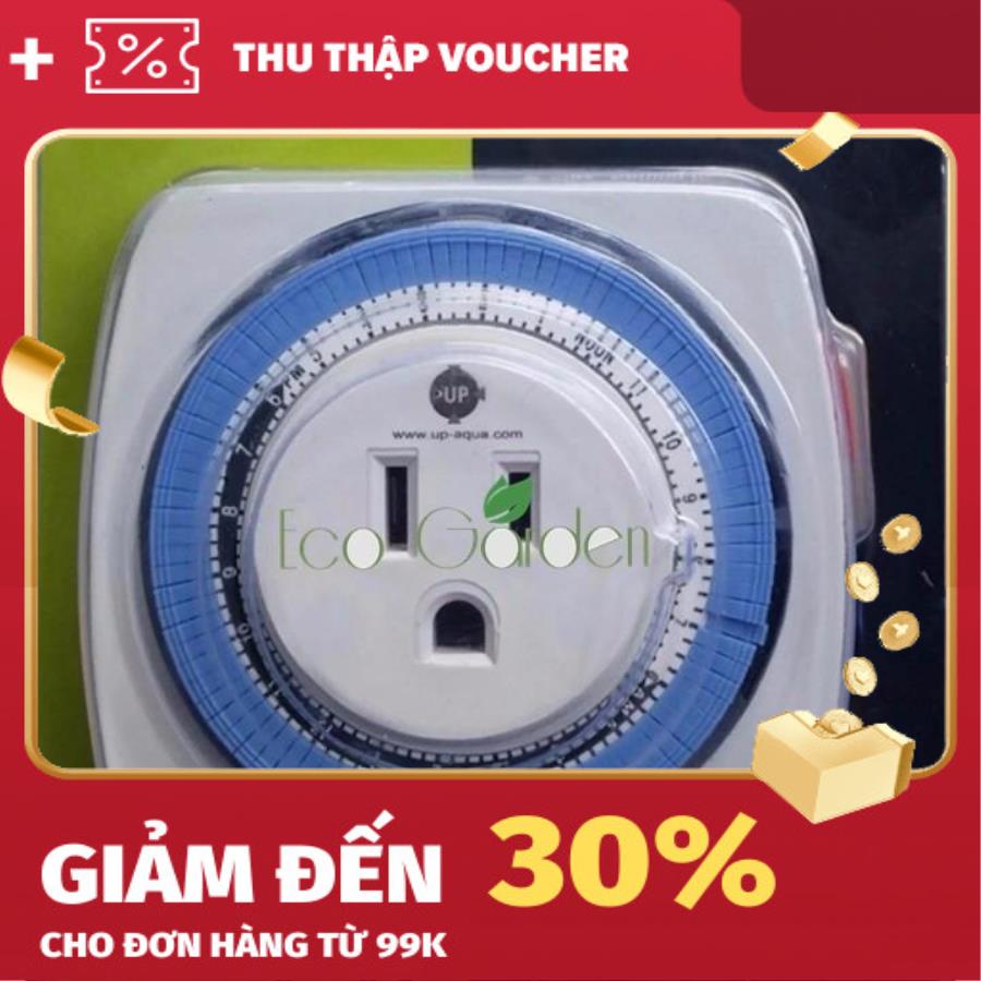 Timer cơ, timer hẹn giờ UP AQUA chuyên dùng cho thủy canh, cá cảnh