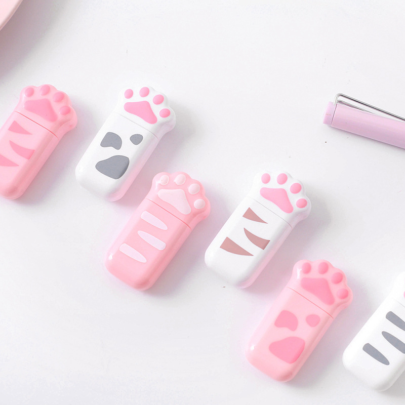 Combo 2 bút xóa kéo chân mèo cỡ mini