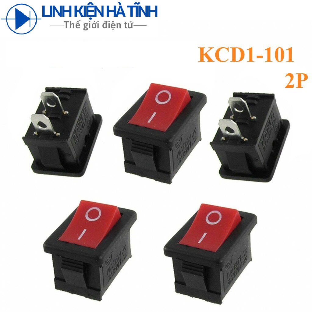 10 cái công tắc kcd1-101 2 chân