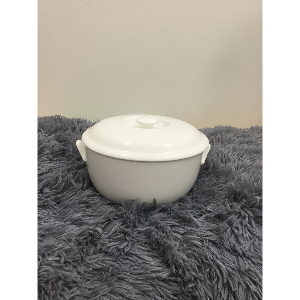Thố sứ Minh Long cao cấp kt 18cm