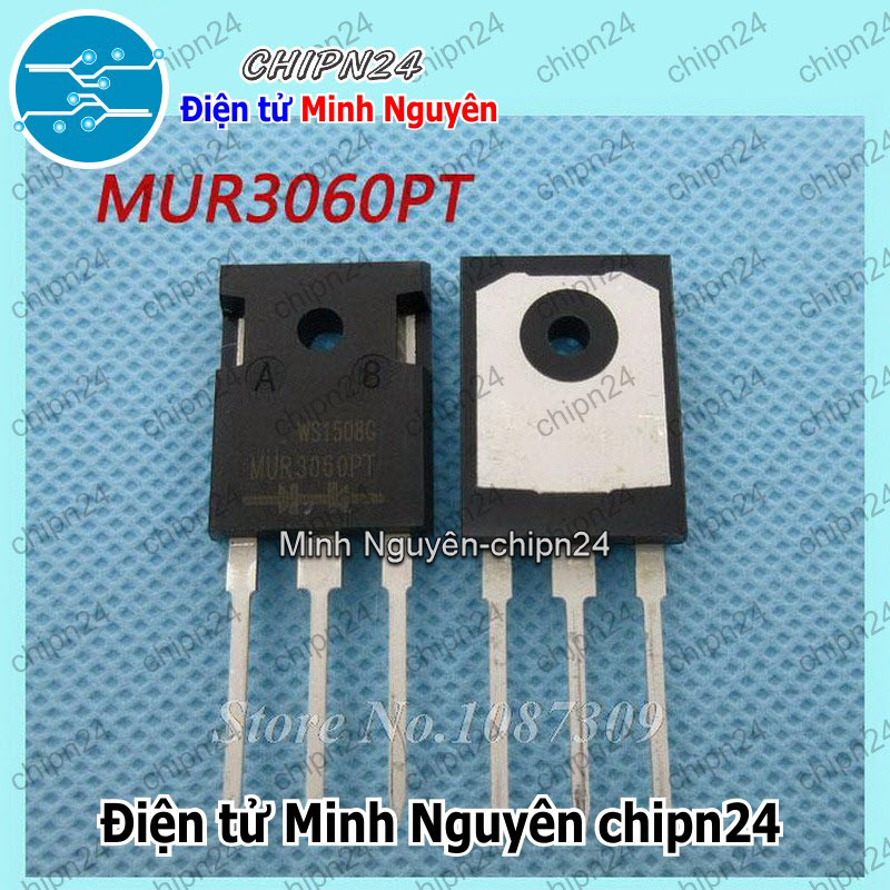 [1 con] (DIP) Diode MUR3060 TO-247 30A 600V (MUR3060PT 3060) [Diode Schottky] - HH003654