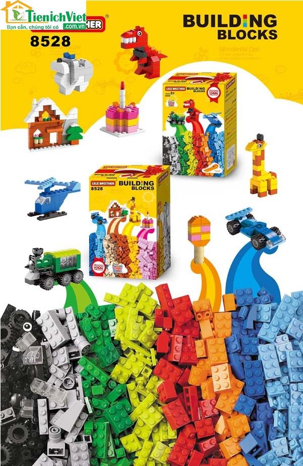 Bộ xếp hình lego, 1000 chi tiết