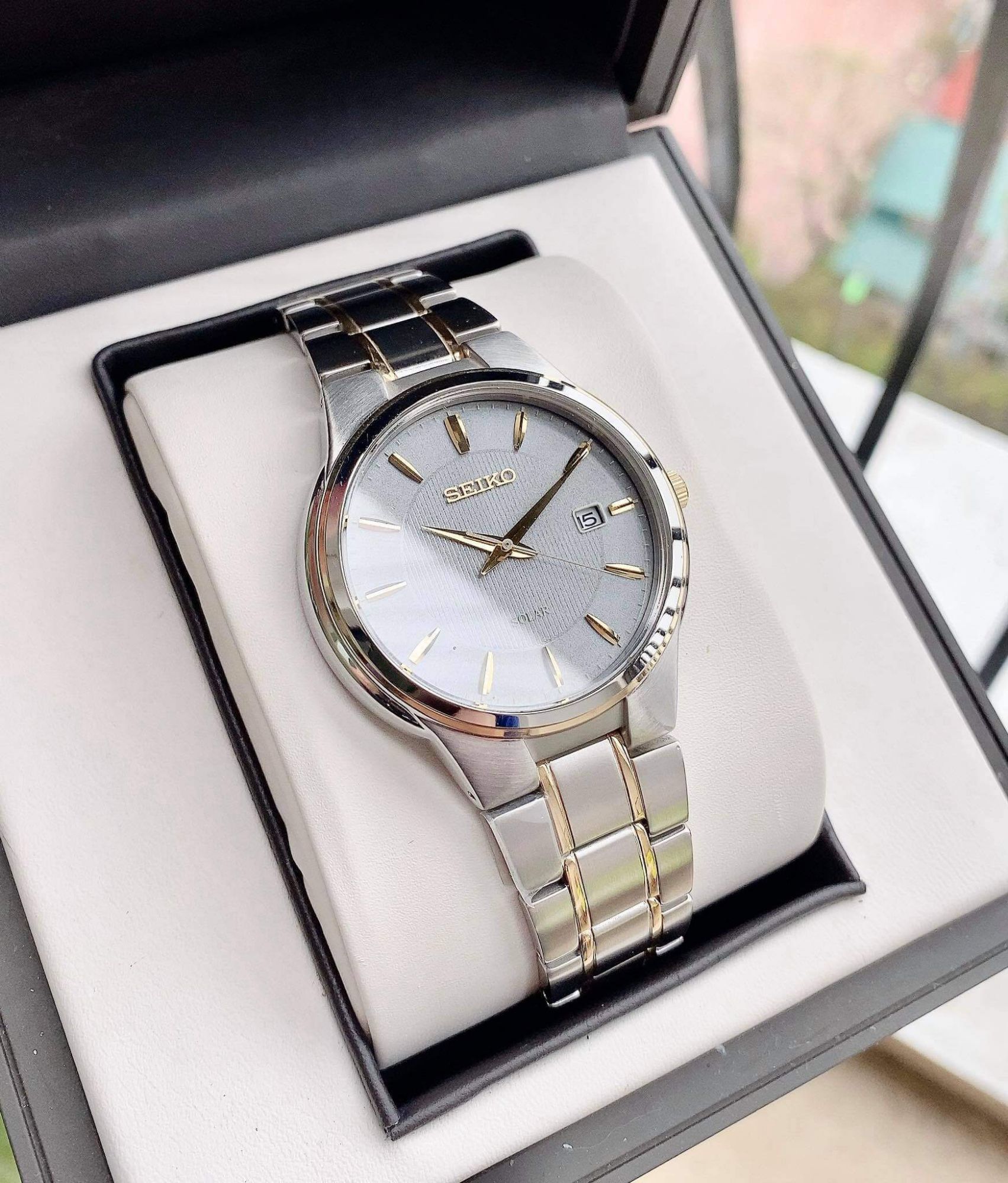 Đồng hồ Seiko Nam SNE404 Solar