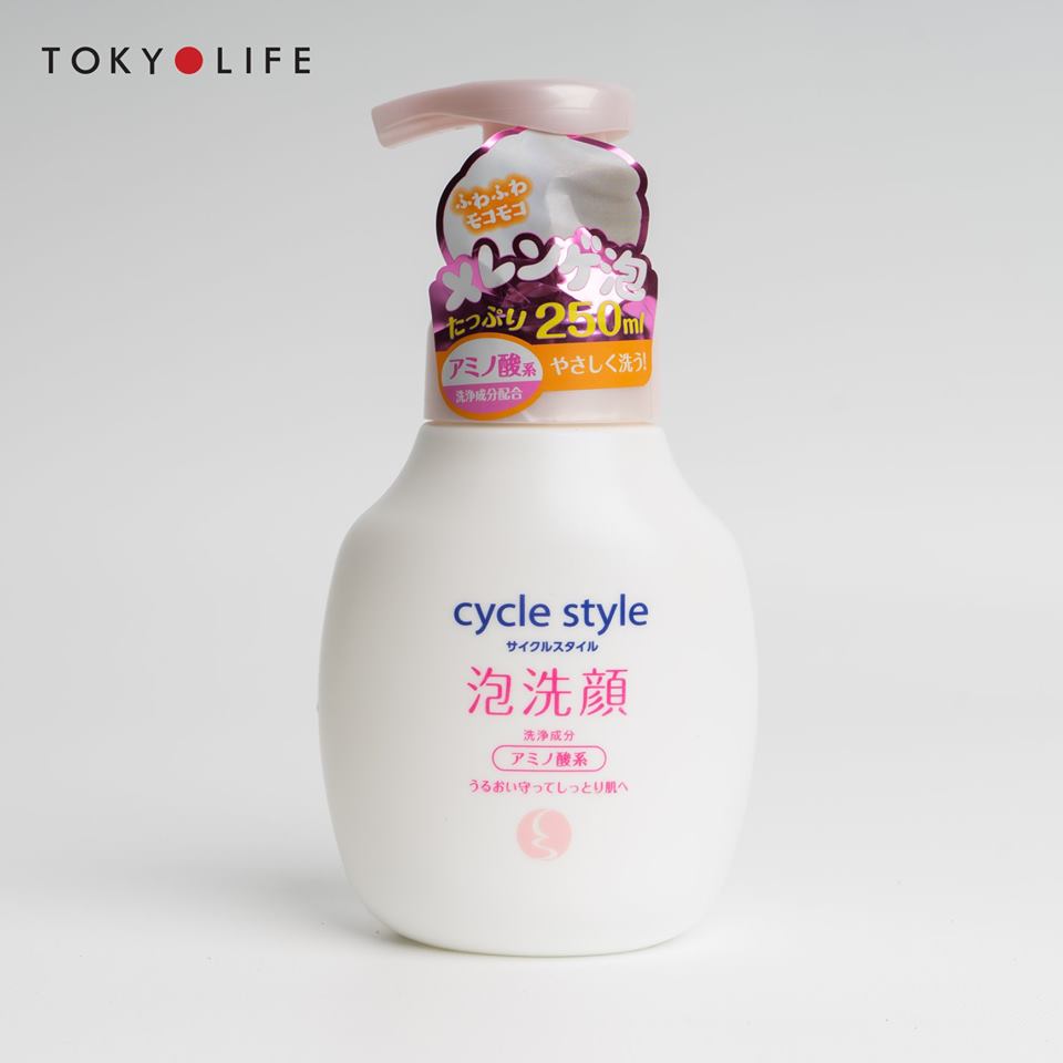 SỮA RỬA MẶT DẠNG BỌT CYCLE STYLE 250ML