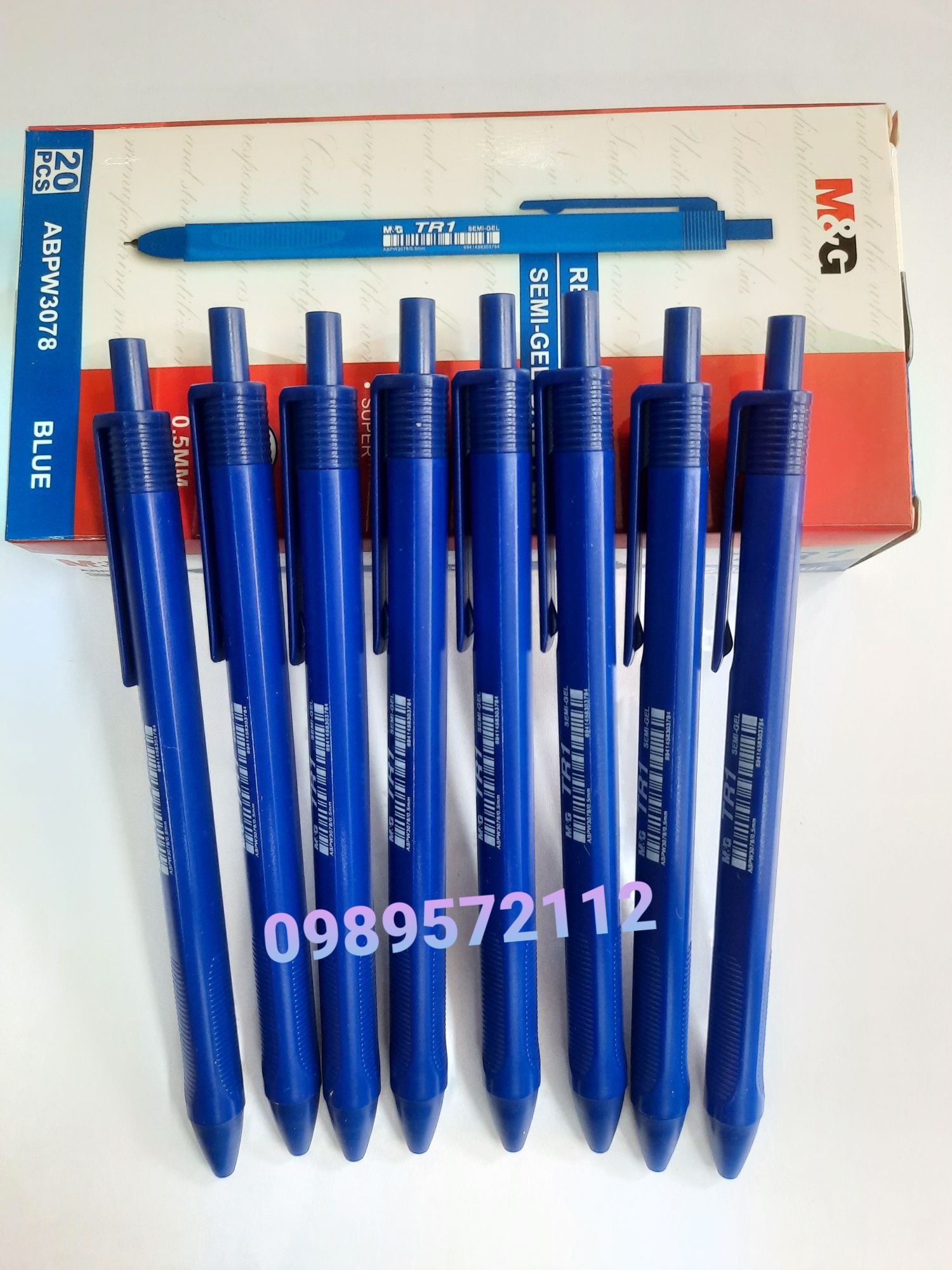 Hộp 20 cái Bút bi TR1 M&G.