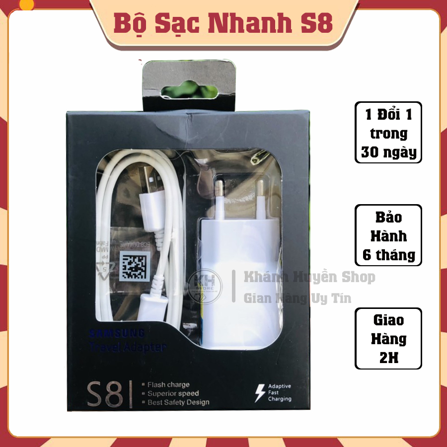 Sạc samsung S8/S8 plus