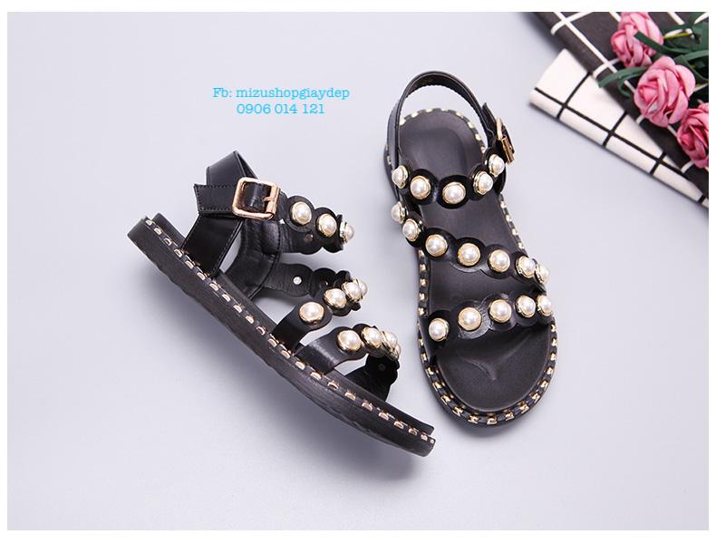 (Ảnh thật) Sandal bé gái da mềm size 30 đến 37 mã 1247