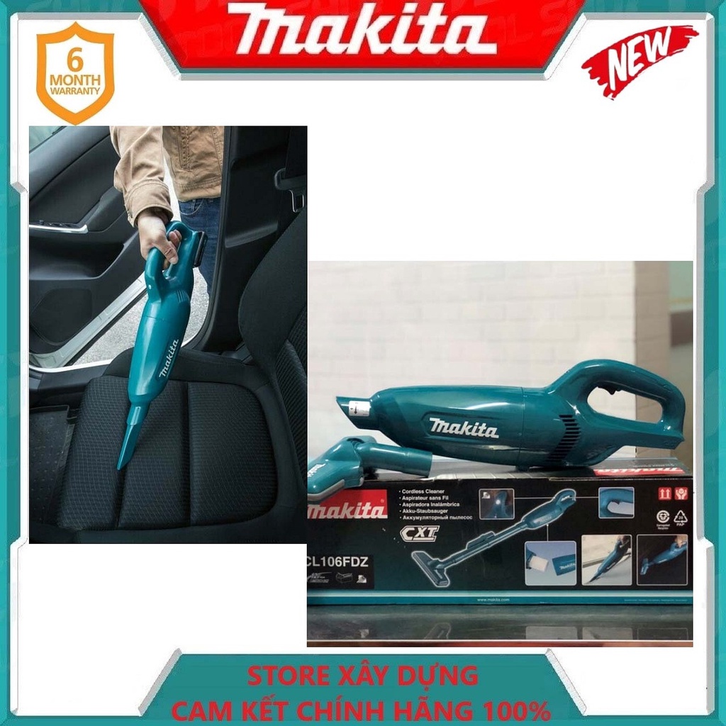 Thân máy hút bụi pin 12v makita cl106fdz- hàng chính hãng