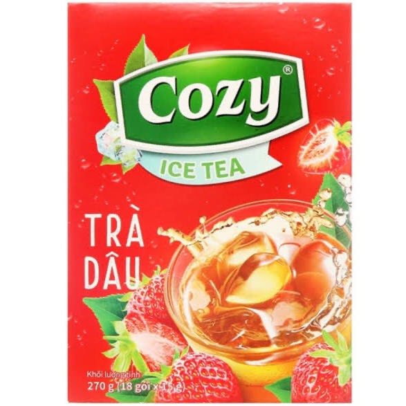 Trà hoa qủa cozy ice tea hòa tan đủ vị
