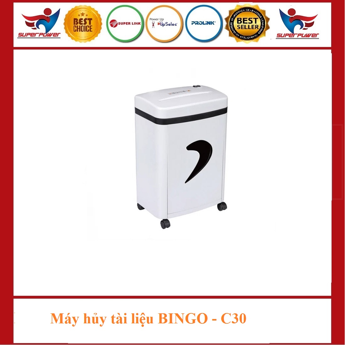 Máy hủy tài liệu bingo - c30