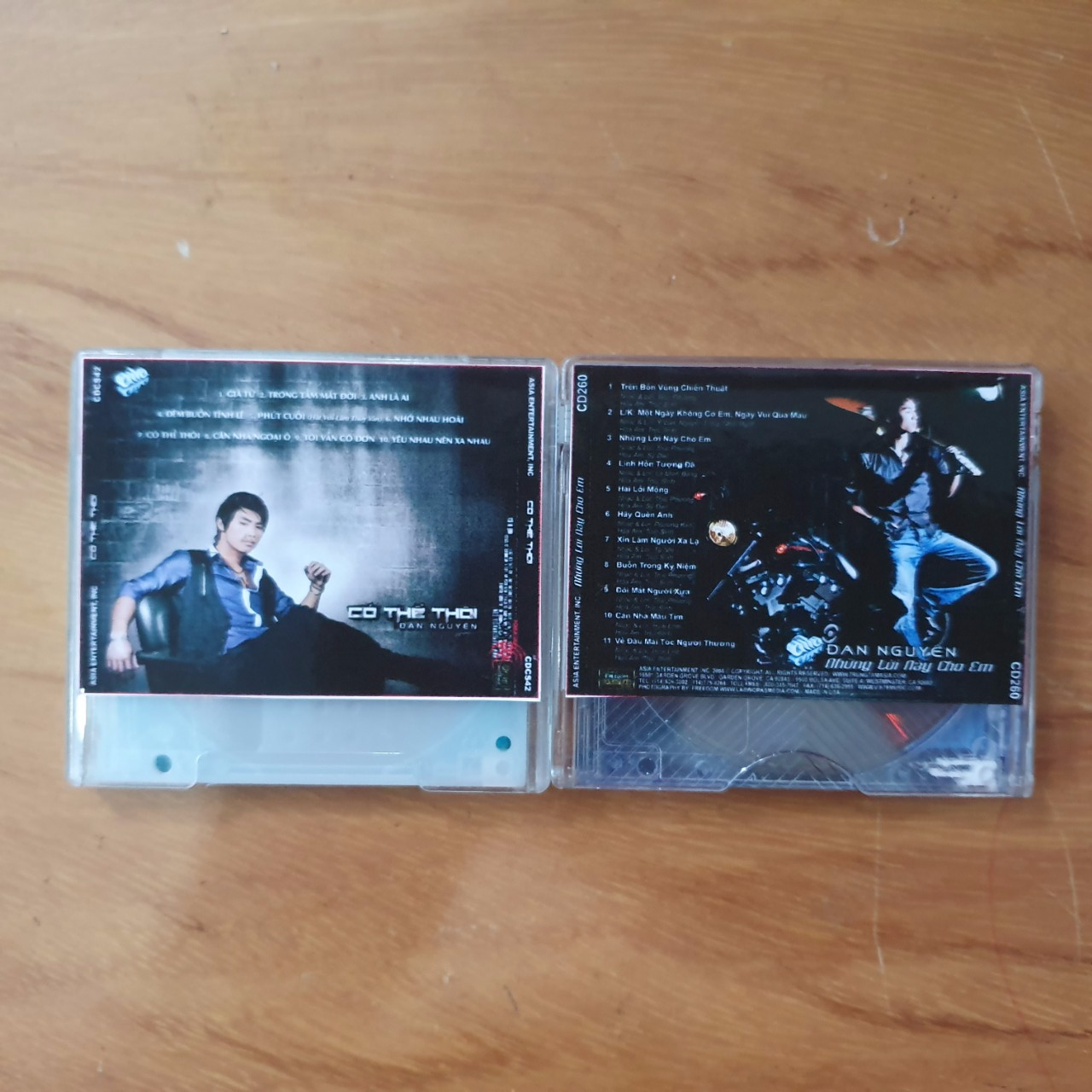 [MDCD] Bộ 2 Đĩa MD Đan Nguyên ASIA - Đĩa MD Mini Disc