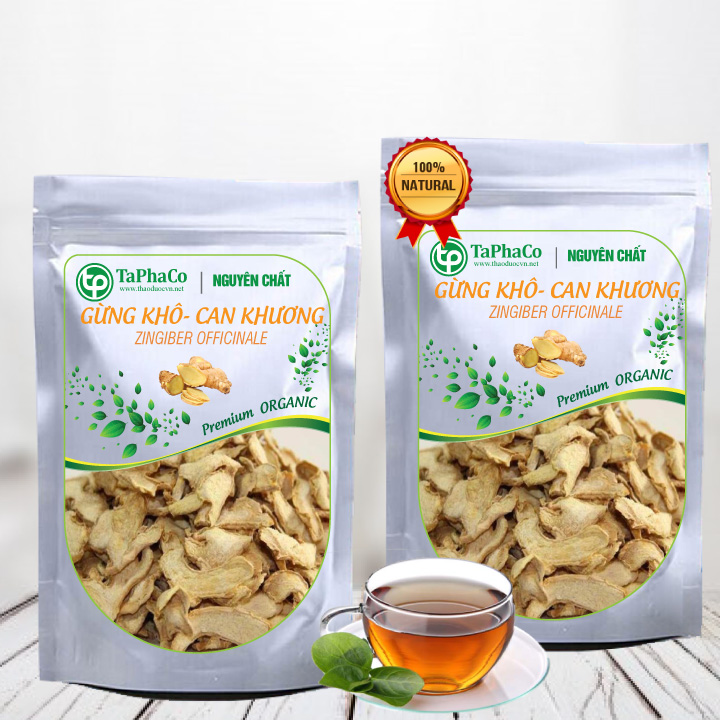 [HOT] Gừng sấy khô 500g - Thảo Dược Tấn Phát