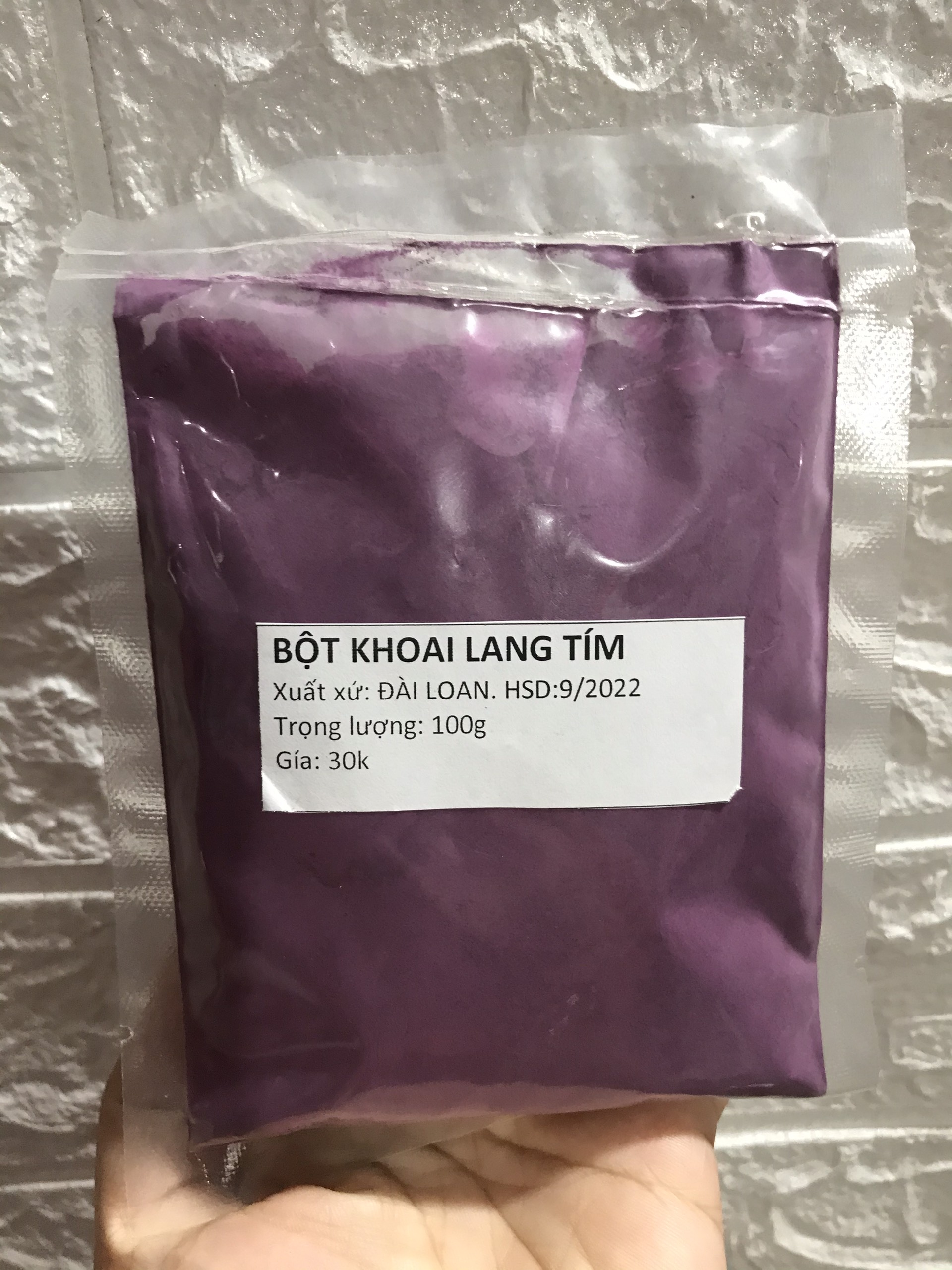 Bột khoai lang tím 100g