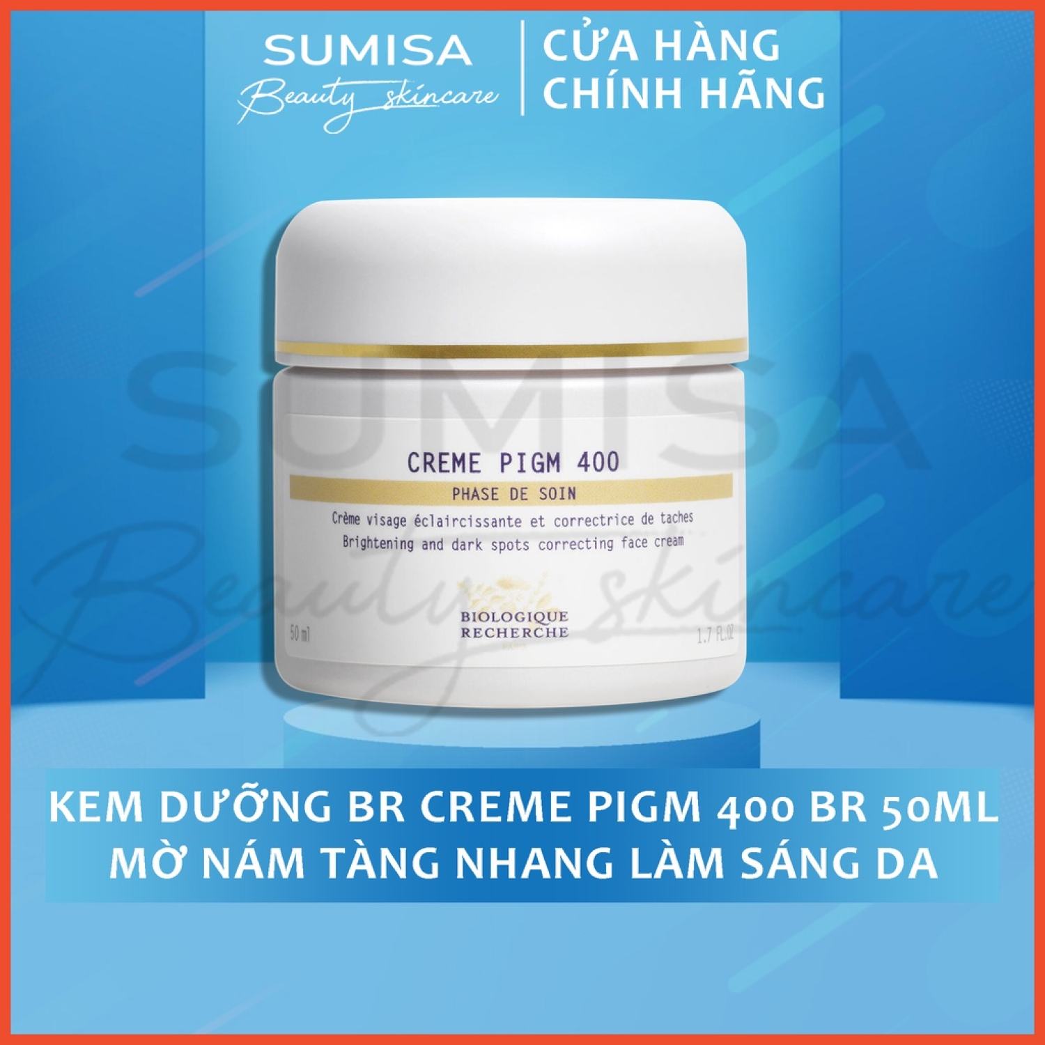Kem dưỡng br creme pigm 400 br 50ml mờ na'm tàng nhang làm sáng da