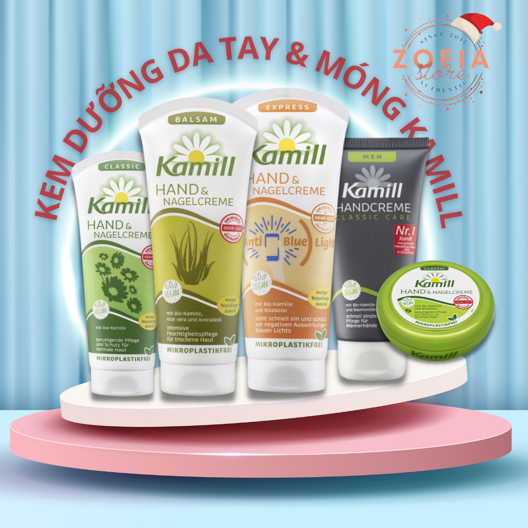 Kem dưỡng da tay và móng Kamill nội địa Đức