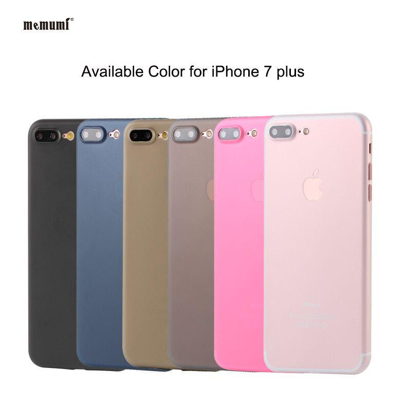 Ốp lưng nhám siêu mỏng 0.3mm Memumi cho iPhone 7 Plus/8 plus/6/6s Plus/IPhone X/IPhone XS Max