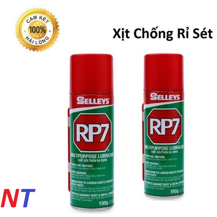 Dầu Chống Rỉ Sét Và Bôi Trơn Selleys RP7 150g Cao Cấp | rp7 | rp7 chai xịt | rp7 chai xịt chống rỉ | rp7 thái lan | bình xịt chống rỉ sét | rp7 chất tẩy dầu mỡ | rp7 chất bôi chơn đa dụng phá rit sét
