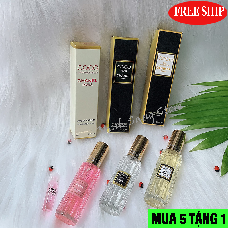 [HCM]COMBO 3 NƯỚC HOA NỮ COCO 20ML THƠM SIÊU LÂU