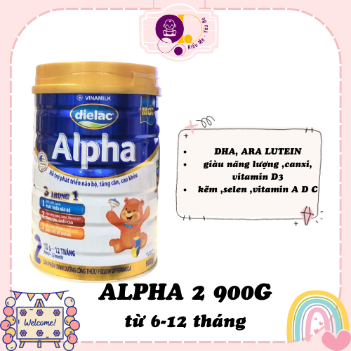 Sữa Bột ALPHA 1 2 3 (900G-DATE 2025)