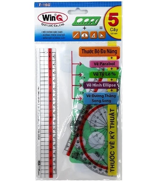 Thước bộ WinQ T-160 (dẻo)
