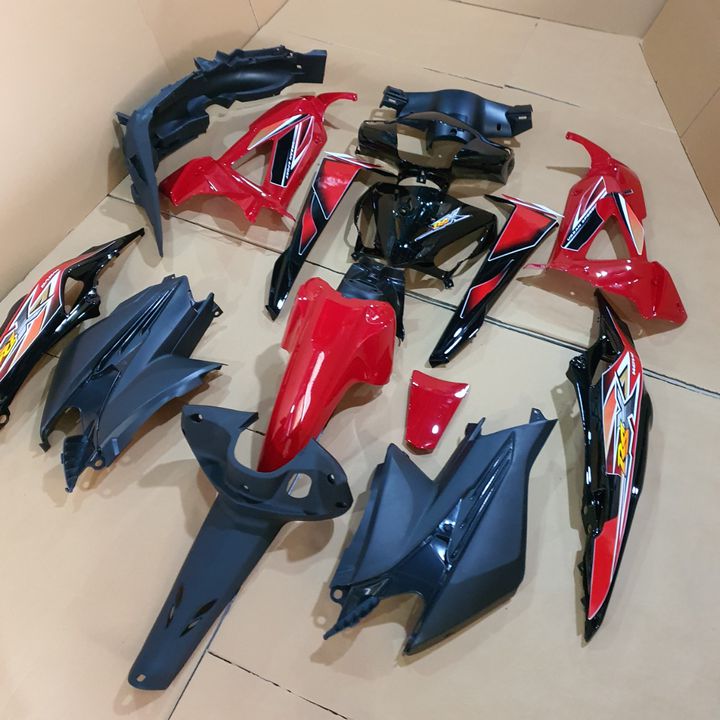 {Tặng kèm tem}   Bộ vỏ nhựa xe máy Wave RSX 100 [ ẢNH TỰ CHỤP ] dàn áo xe WAVE nhiều màu nhựa ABS giá tốt