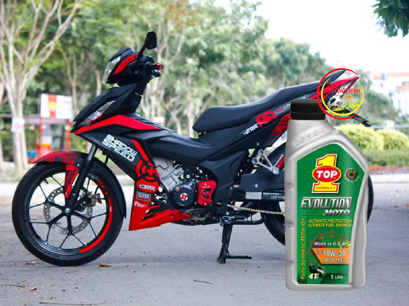 Nhớt Top 1 Evolution Moto 10W30 dành cho xe số, tay côn