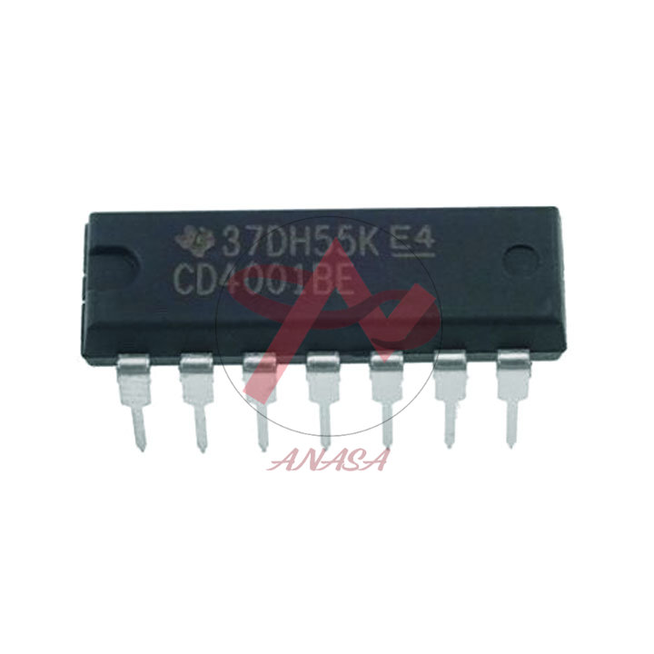 IC Logic CD4001 DIP14