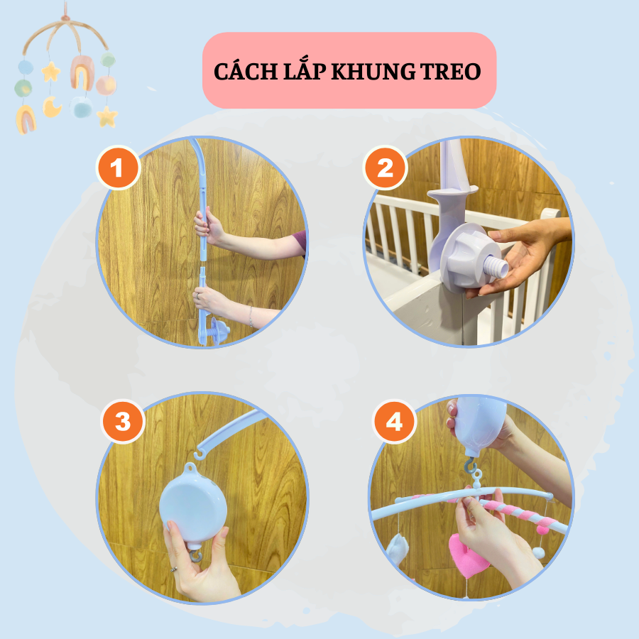 Treo Nôi Phát Nhạc Goldcat
