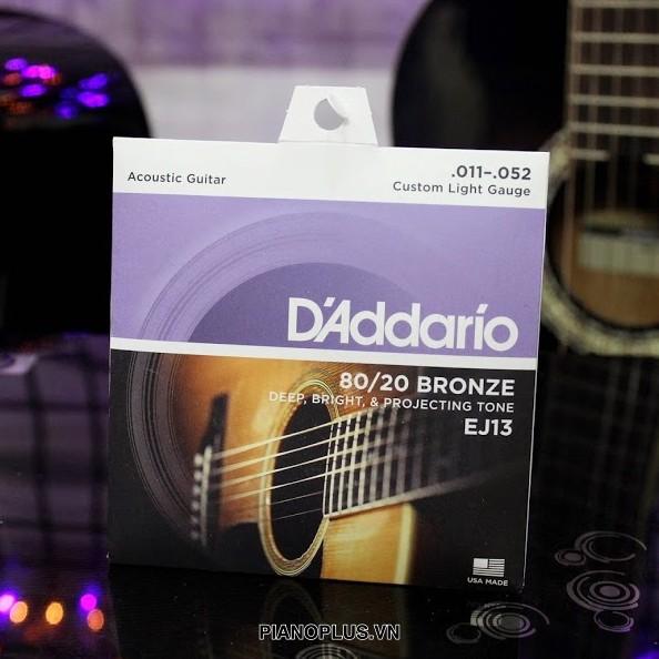 [HCM]Dây đàn guitar acoustic EJ13 - bộ 6 dây Loại Customer Light