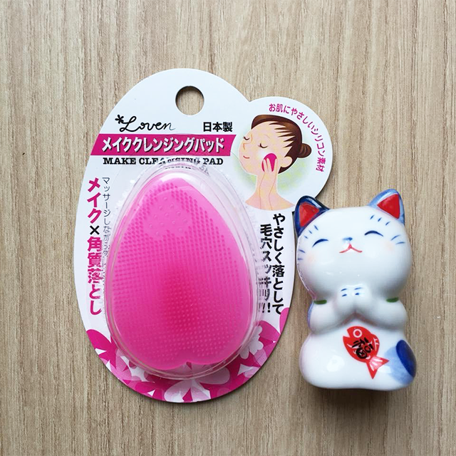 Miếng Rửa Mặt Silicon Loven Make Cleansing Pad Nhật Bản