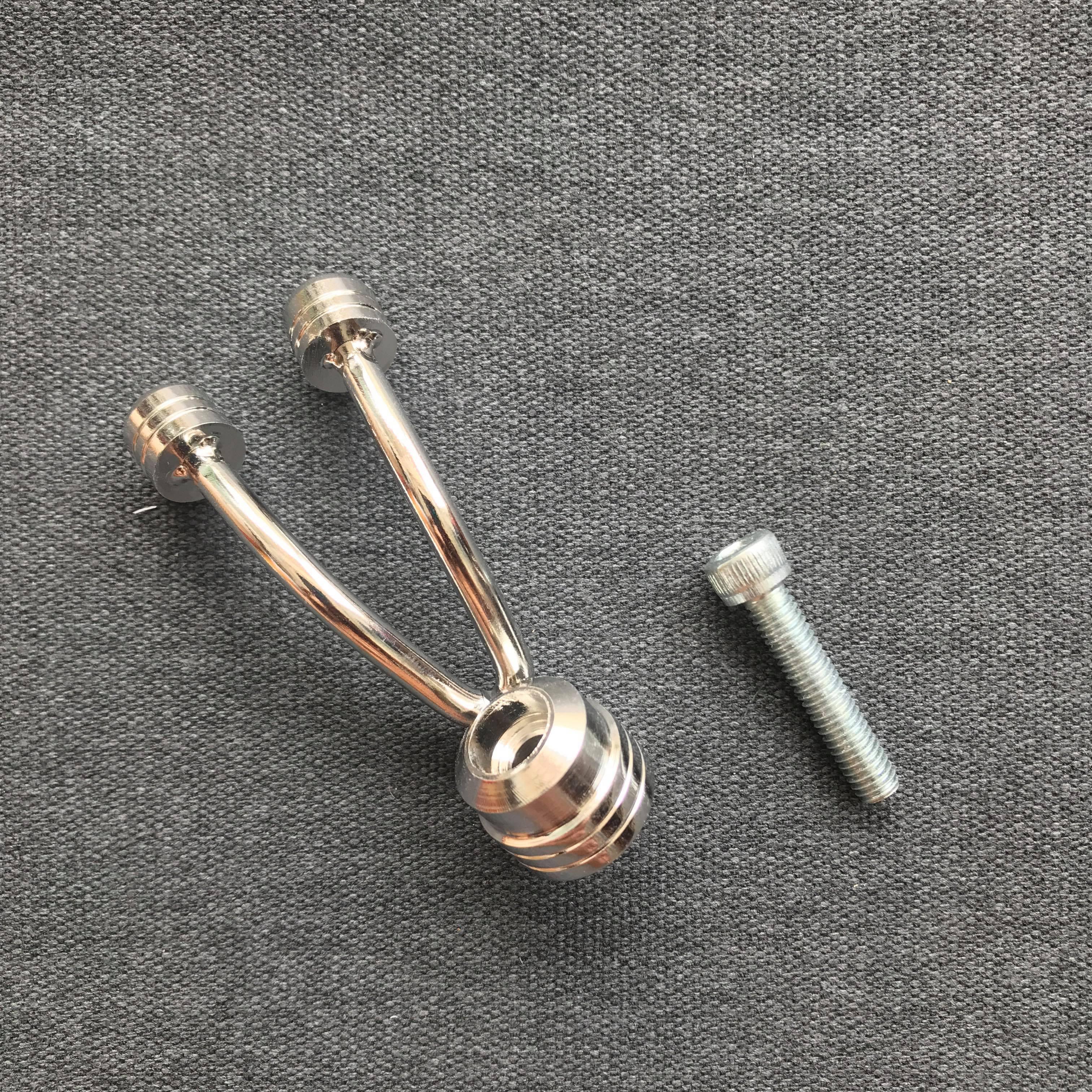 Móc treo đồ ỐC SÊN KIỂU CHO XE MÁY (MÀU TITAN)