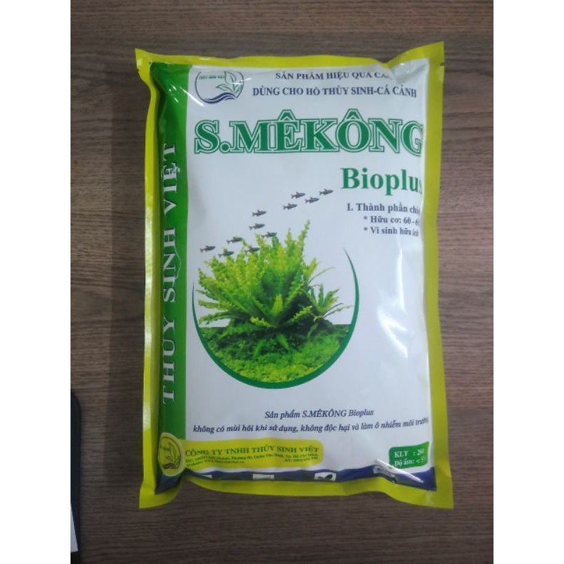 Phân nền thủy sinh smêkông túi 2kí , phân nền , phân nền giá rẻ