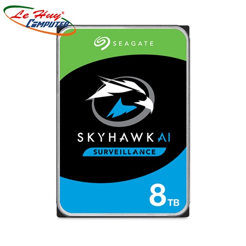 Ổ cứng hdd seagate skyhawk ai 8tb 7200rpm sata 3.5"