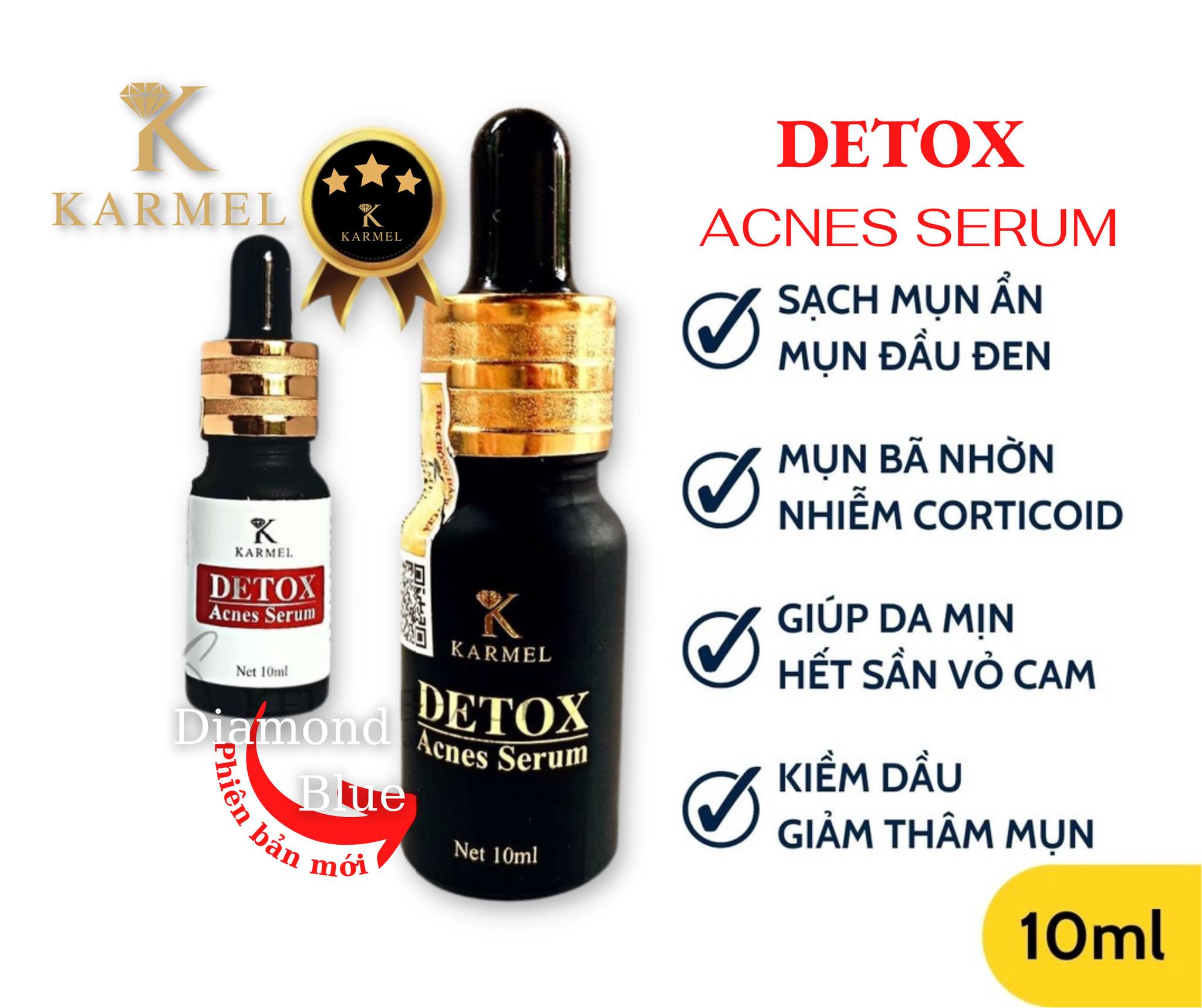 Serum giảm mụn Detox Acnes Kamel