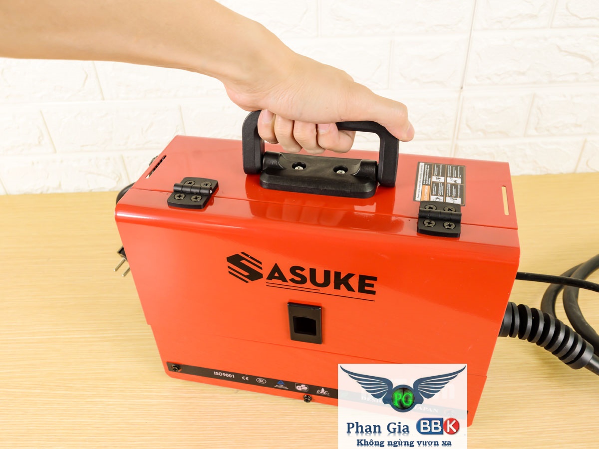 Máy Hàn MIG + Que SASUKE MIG-200 Mini [Chính Hãng] + 1 Cuộn Dây Hàn 1Kg