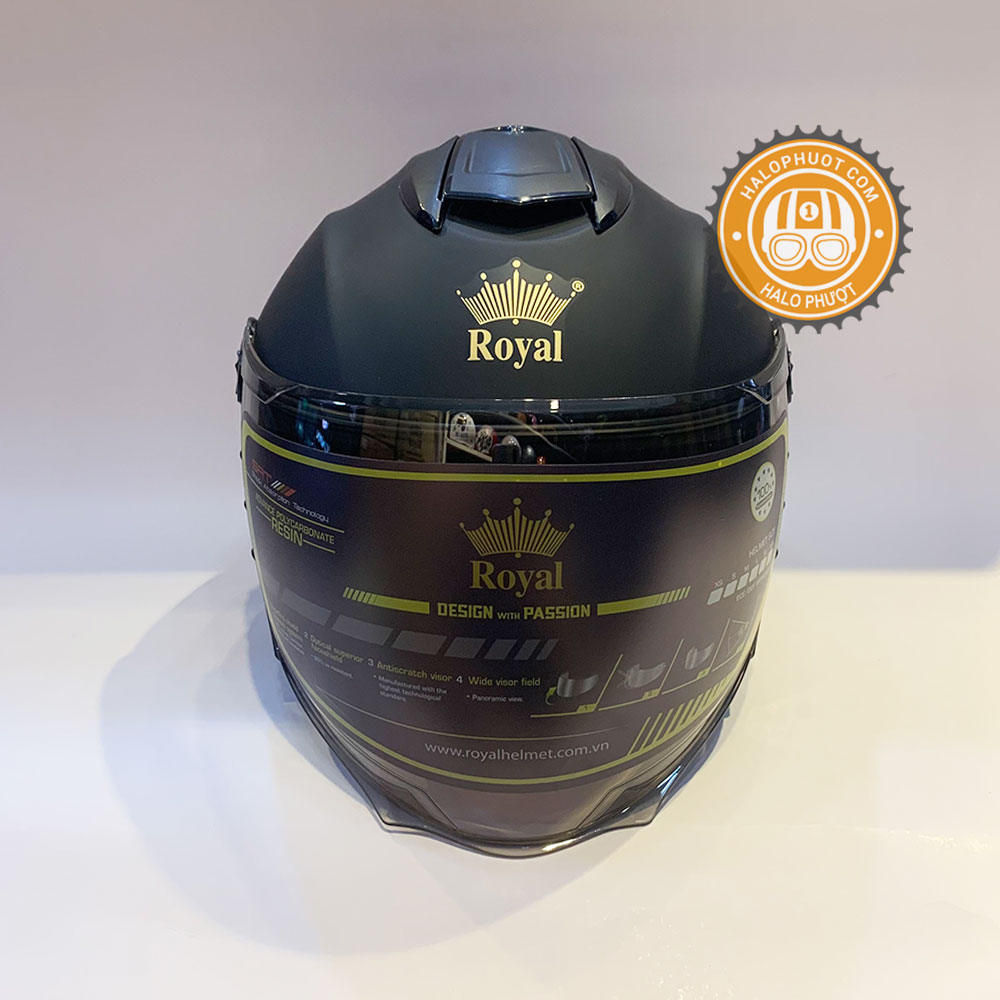 Nón bảo hiểm 3/4 Royal XH 01 đủ màu (Bảo hành trọn đời)