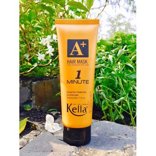 [HCM]kem hấp phục hồi tóc 1 phút kella 200ml