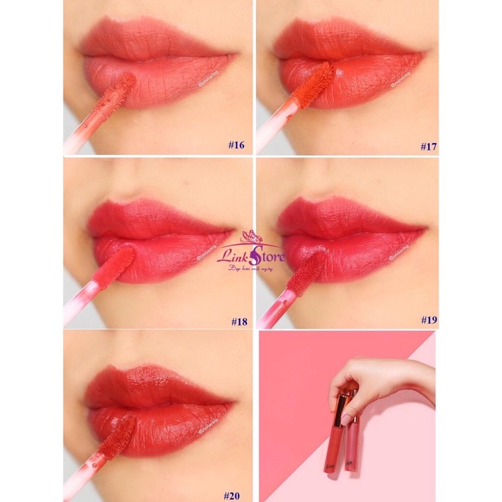 HOÀN TIỀN 15% - [GIẢM 5% ĐƠN 129K]Son Kem Lì BBIA Last Velvet Lip Tint Lyo.vn