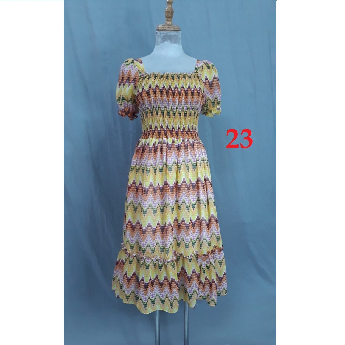 Đầm voan , lụa đuôi cá