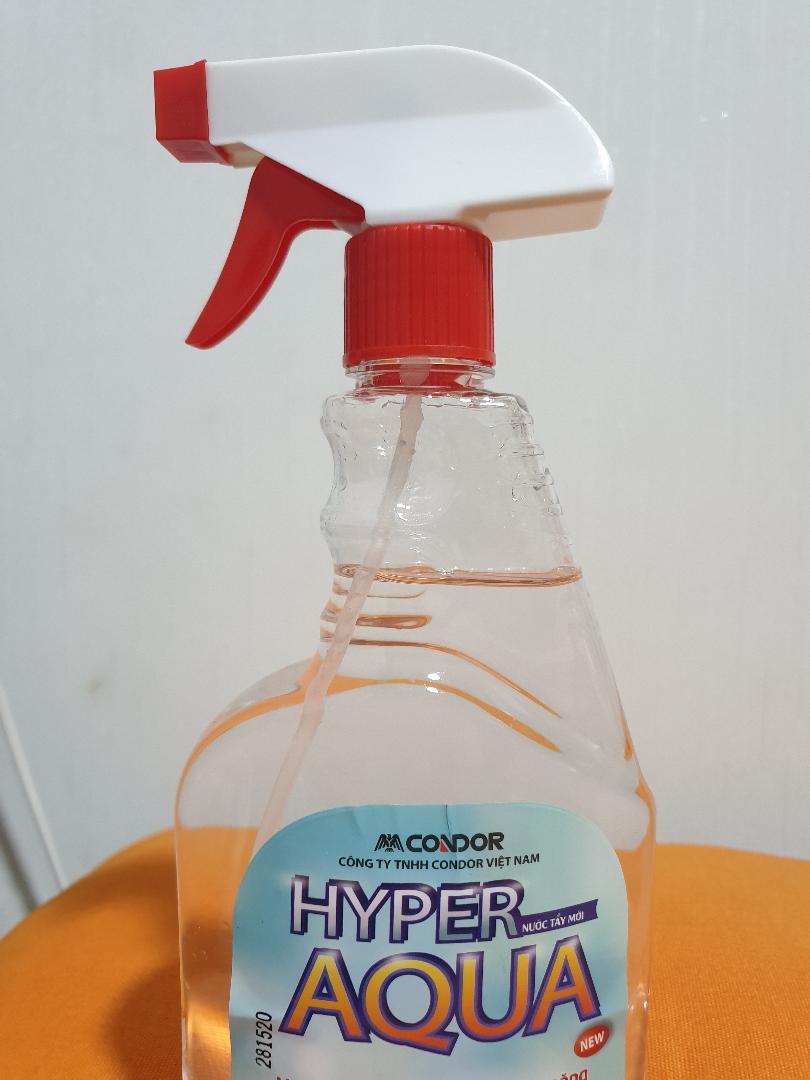 1 BÌNH Nước tẩy rửa đa năng bình 500ML AQUA HYPER CONDOR