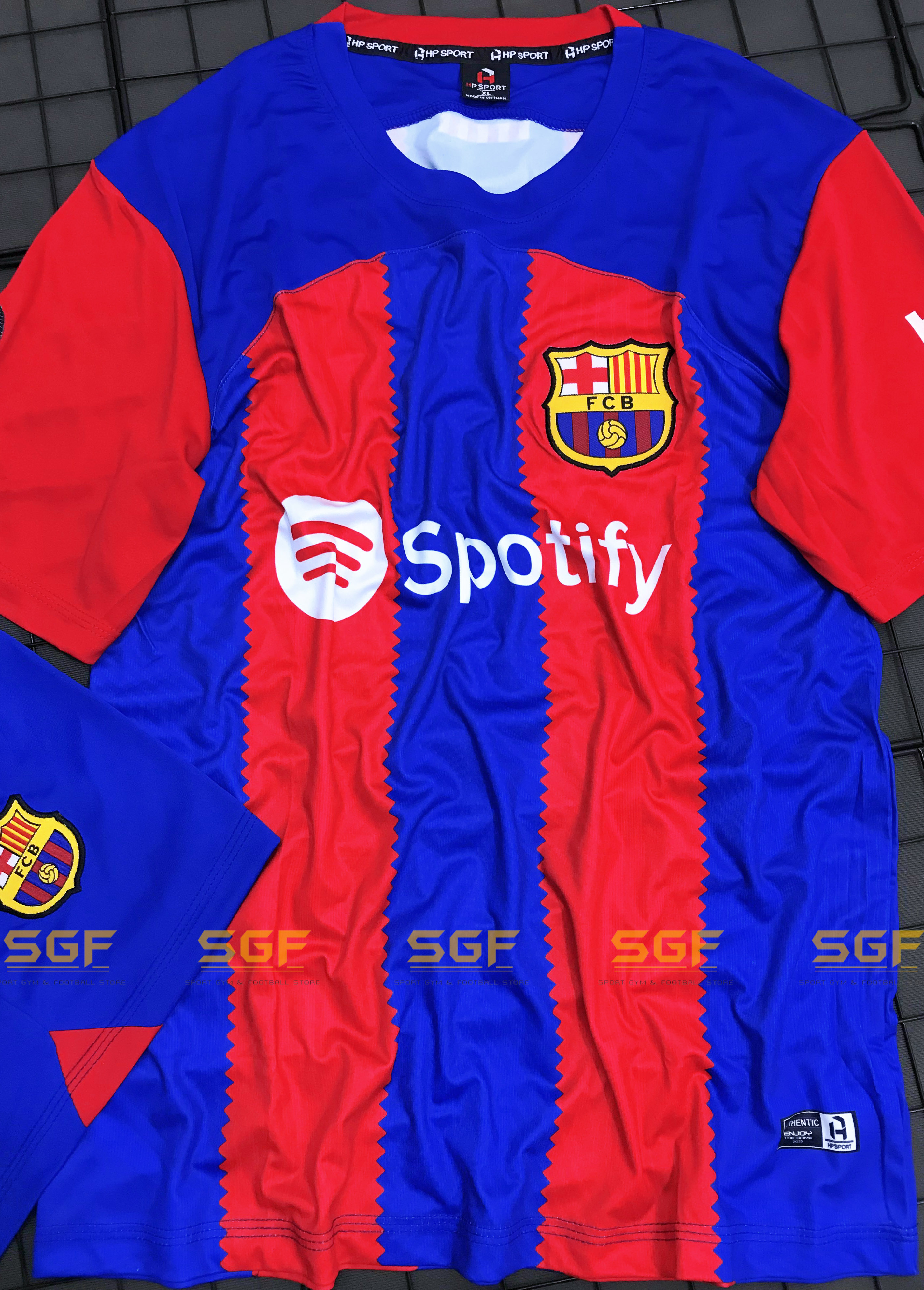 Quần Áo Bóng Đá BARCA sọc sân nhà 2023