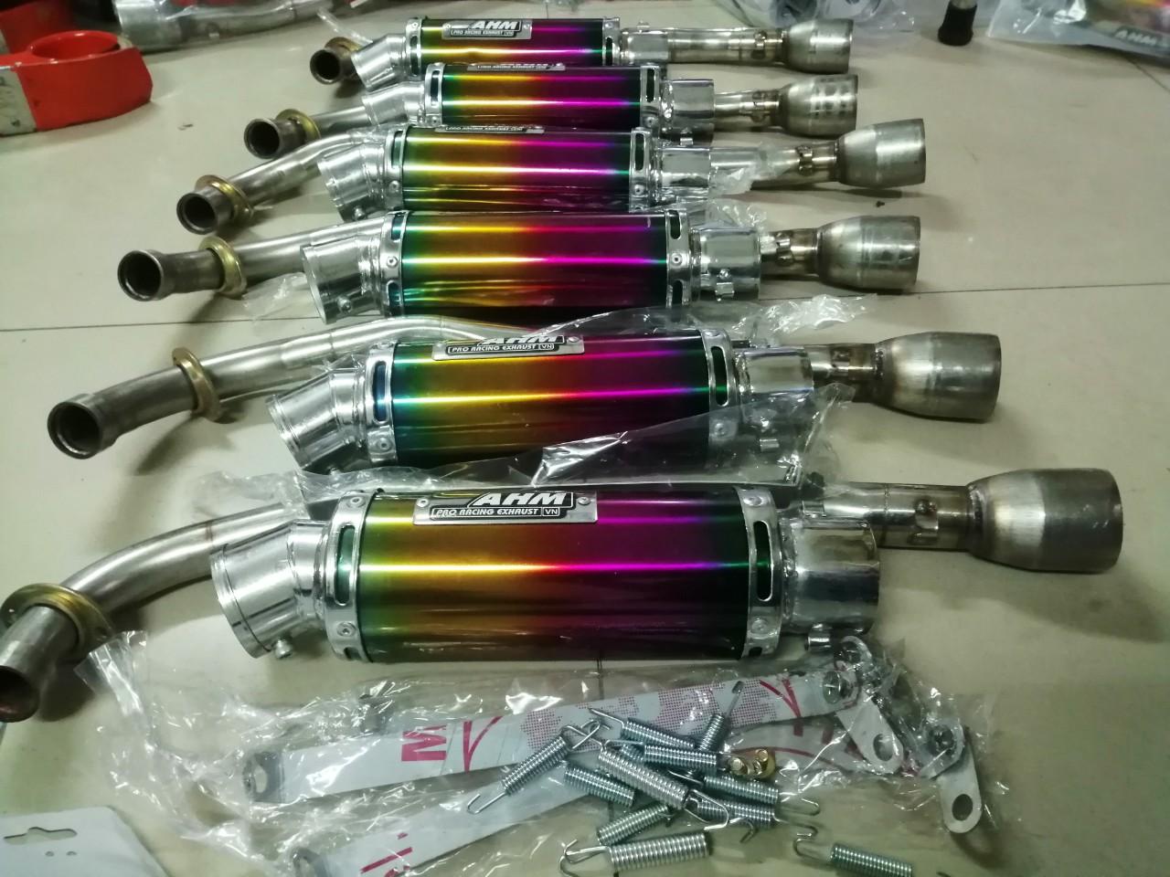Pô AHM 7 Màu + Cổ lon gắn Sirius