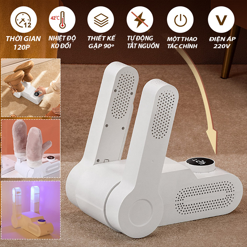 Máy sấy khô giày khử mùi cao cấp Pitek