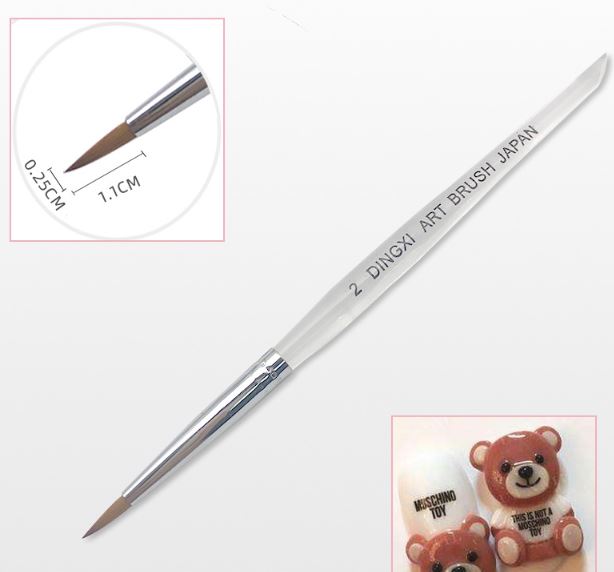 Cọ đắp hoa lông chồn số 2 DINGXI