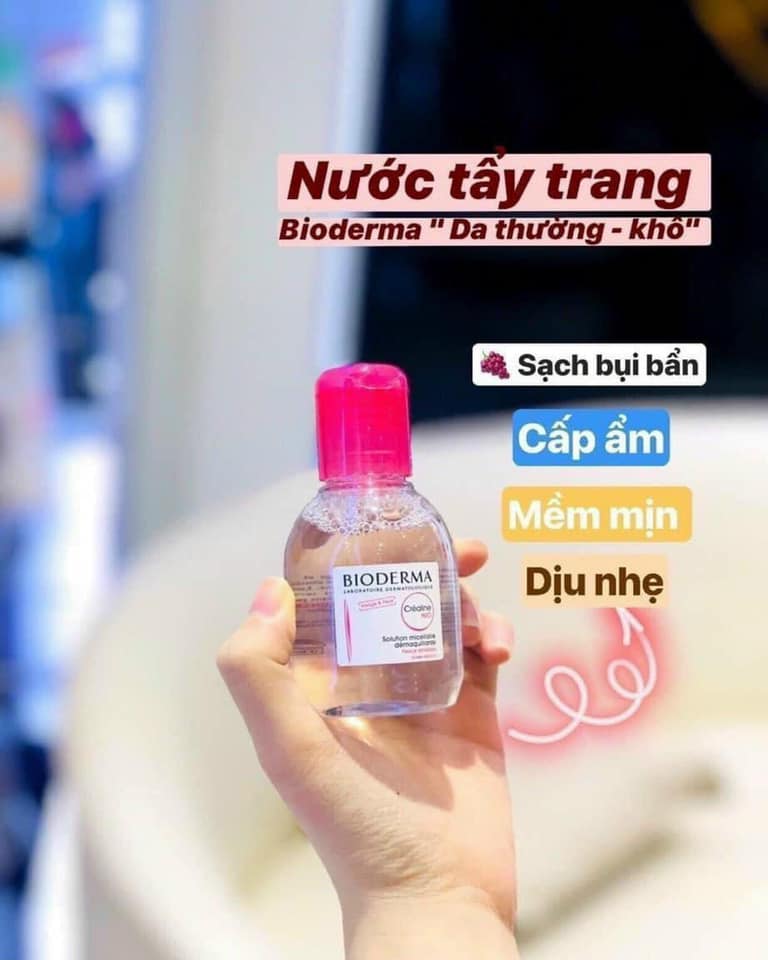 Nước tẩy trang Bioderma Sensibio H2O 100ml