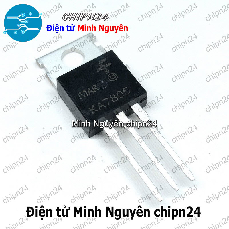 [3 con] (DIP) IC KA7805 TO-220 (IC Nguồn 5V) - HH000328