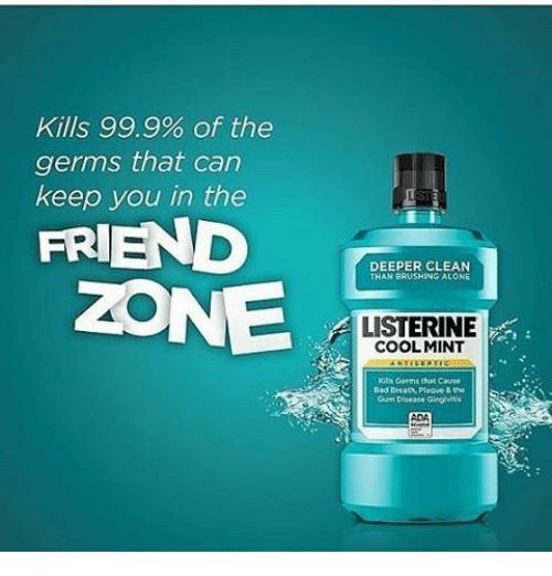 Nước Súc Miệng Bạc Hà Listerine 250ml